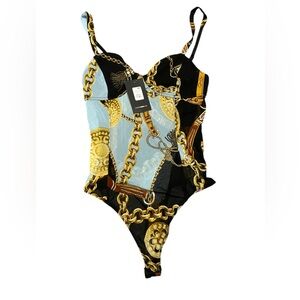 Fashion Nova Caught in a maze bodysuit